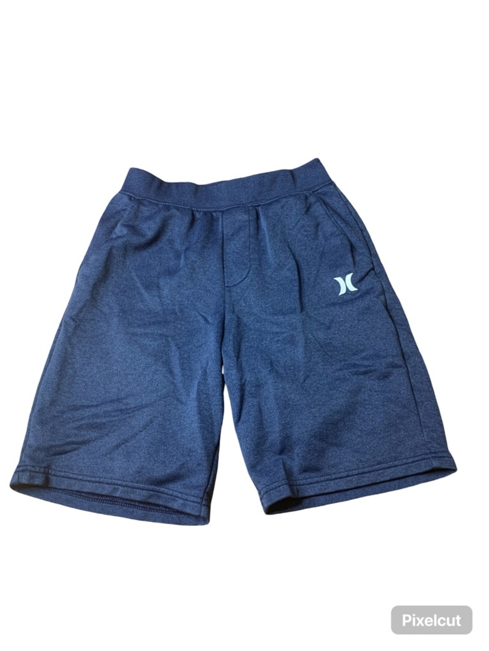 Hurley Boys Navy Blue Fleece Athletic Shorts - Size M (10-12)